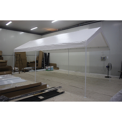 NATURE 圧力で処理された木材型 屋外収納棚 3 x 6 フィート 駐車場用天蓋