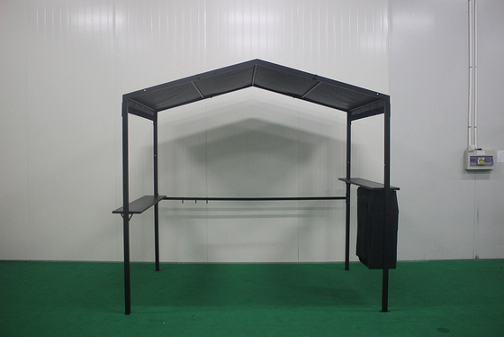 2.3*1.5*2.2M 屋外 アルミ 硬ポリエステル 屋根 ガイゼボ 粉末で覆われた帆仕上げ