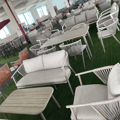 室外 ガーデン 家具 アルミ ビストロ ラタン ソファ 豪華 カフェテーブル