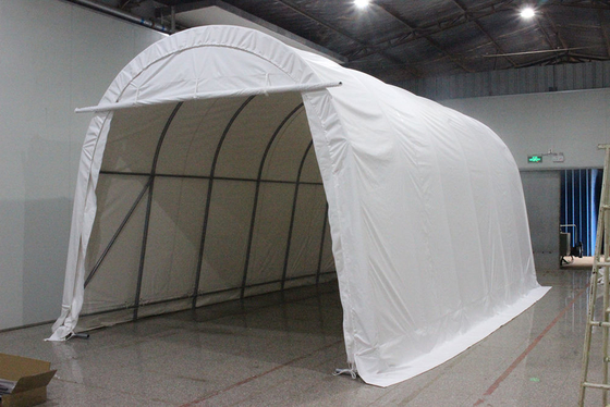 覆われない帆仕上げ 防水カーポートカバー 400*730*330cm 自動車保護