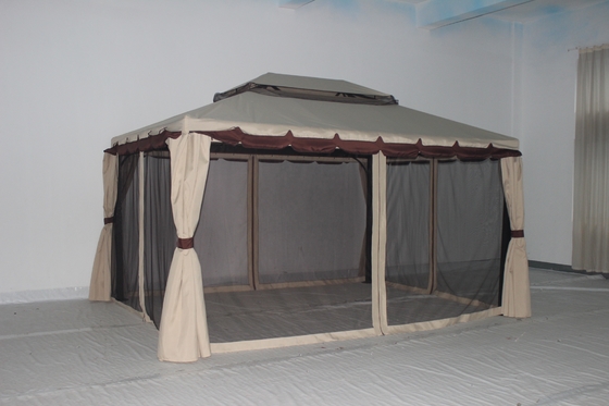 3*4MのガゼボテントPVC素材で美しい屋外環境を作りましょう