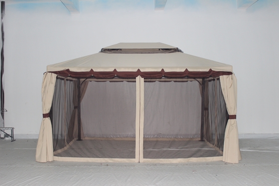 3*4MのガゼボテントPVC素材で美しい屋外環境を作りましょう