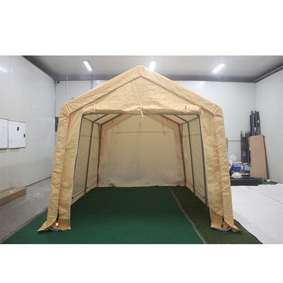 NATURE CP026 持ち運び可能な金属と織物 車 カーテント 屋外 ガレージ ロールアップ カーポート