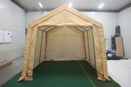 NATURE CP026 持ち運び可能な金属と織物 車 カーテント 屋外 ガレージ ロールアップ カーポート