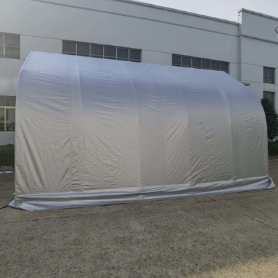 容易な設置と部分的なカバーのためのガルバネスフレーム仕上げ 駐車場