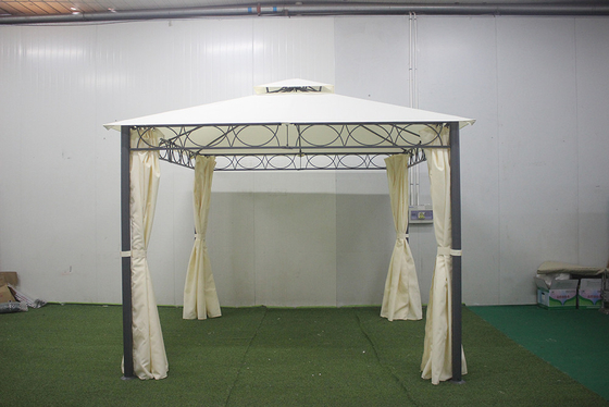 大型屋外鋳鉄裏庭家具 3*3*2.8mパビリオン