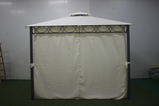 大型屋外鋳鉄裏庭家具 3*3*2.8mパビリオン
