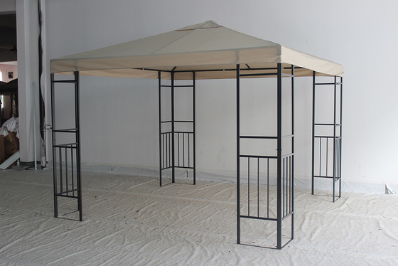 網のスクリーンとスタイルの鋼のガイゼボ 屋外防水布 3X3M