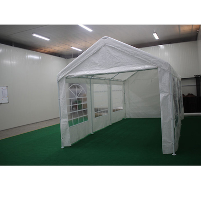 屋外カーポート 3X6M 庭棚 ドアと窓 自然圧力処理木