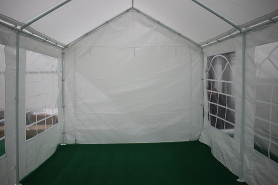 屋外カーポート 3X6M 庭棚 ドアと窓 自然圧力処理木