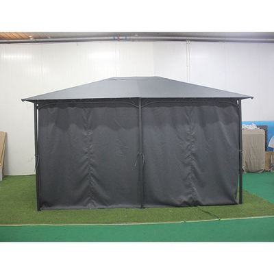 折りたたむフレームと傘付きの屋外庭園ガゼボ活動テント