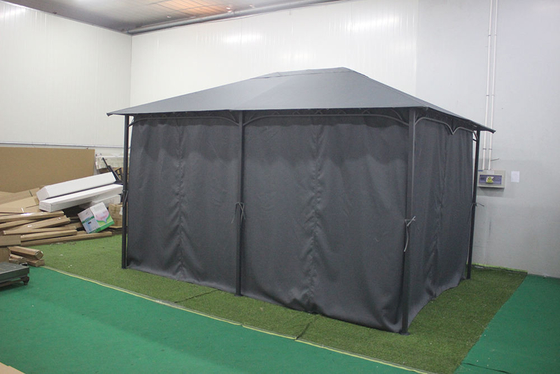 折りたたむフレームと傘付きの屋外庭園ガゼボ活動テント