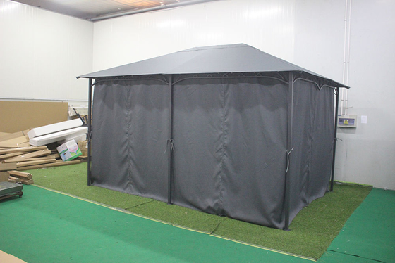 PAコーティングフレーム 庭の交換 ガイゼボ 屋根裏棚 日陰 ポリエステル パビリオンドーム