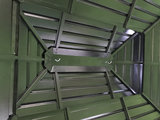 3X3.65X2.73M ツーパータップの金属型屋外ガイゼボ