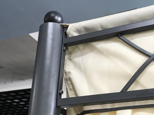 屋外 3X3X2.75M グレード 屋根裏や庭の構造 網の構築付きのガゼボ