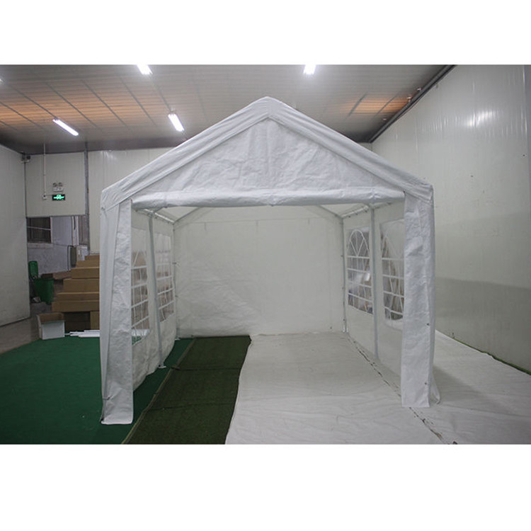 アウトドアパーティー PEカーポート 3X6M 防水とUV耐性トップカバー
