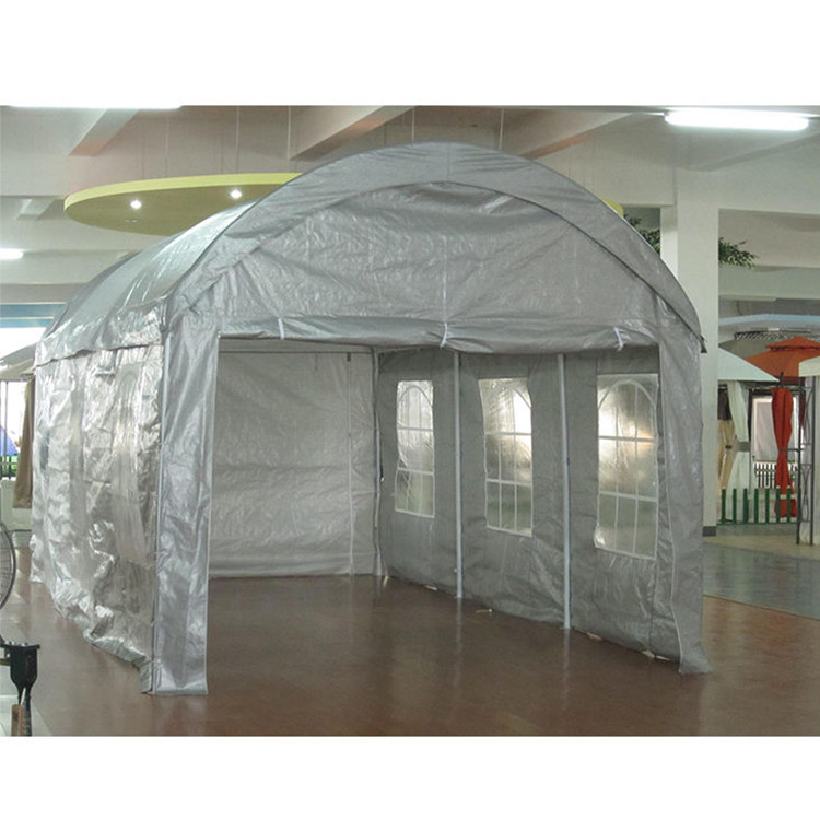 防水鋼筋ドーム 貯蔵テント シェルター カーポート 屋外用 300*600cm
